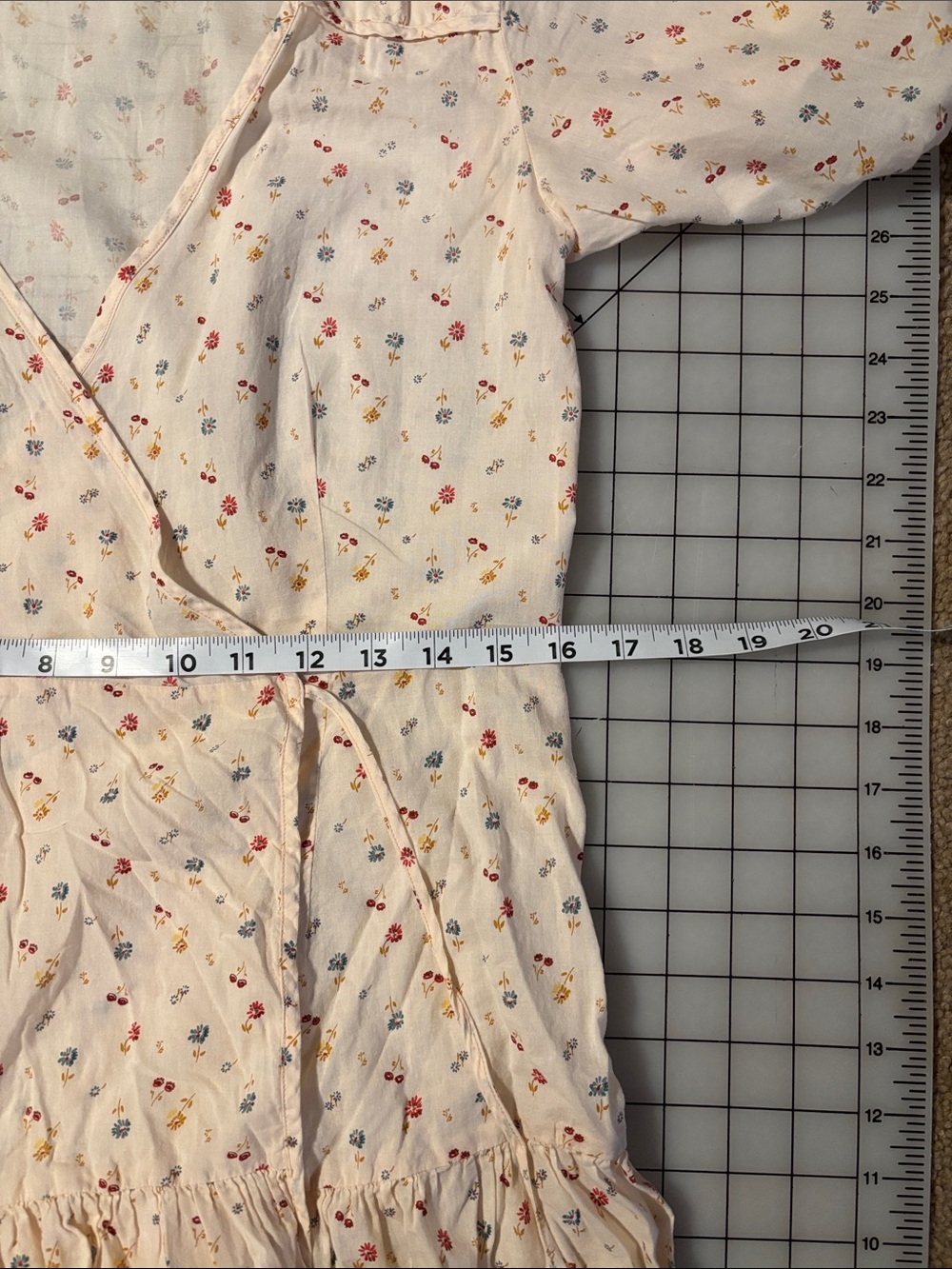 Christy Dawn The Augusta Dress Carnelian Aster Garden wrap floral cotton maxi - Picture 14 of 16